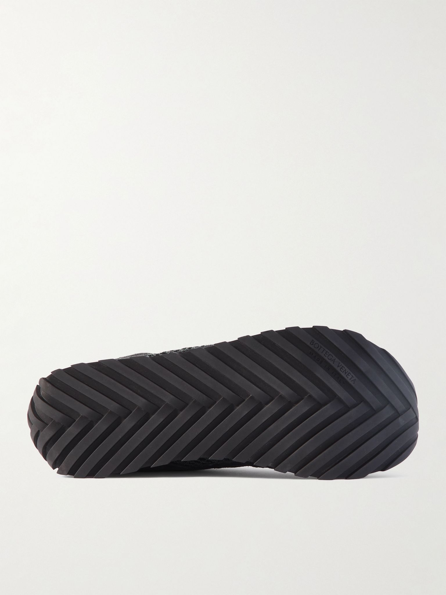 Orbit Suede, Mesh and Leather Sneakers Dark gray - 3