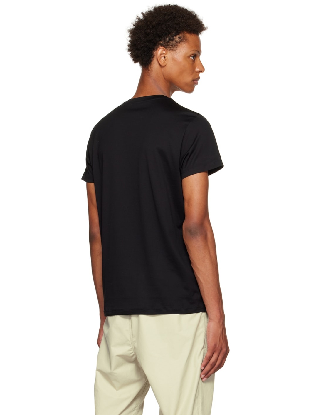Black Double Logo T-Shirt - 3