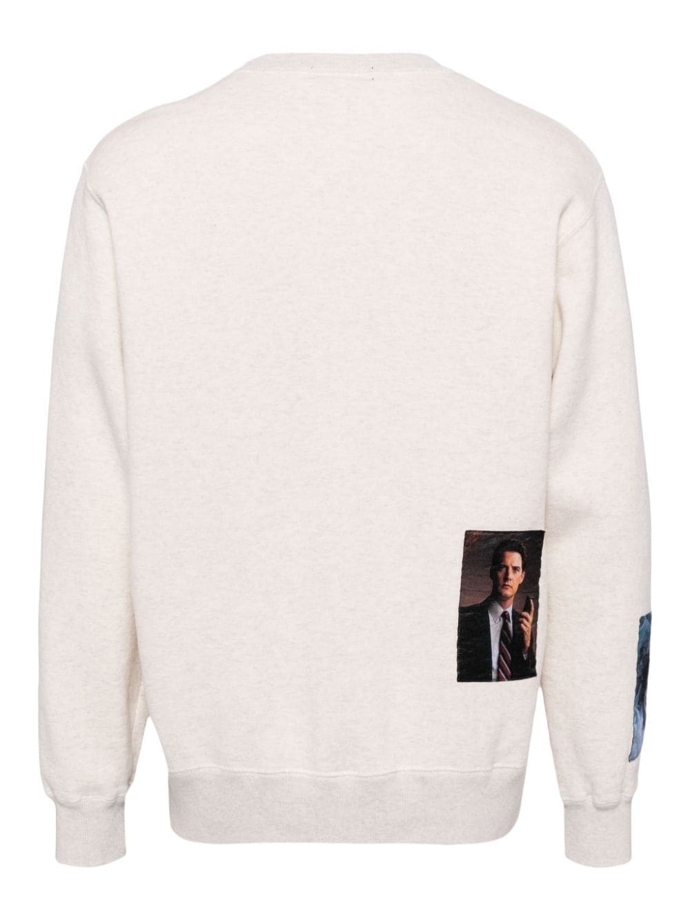 patch sweater - 2