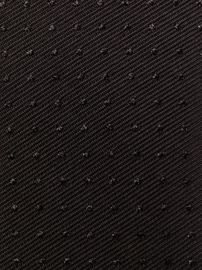 SAINT LAURENT lamé narrow tie outlook