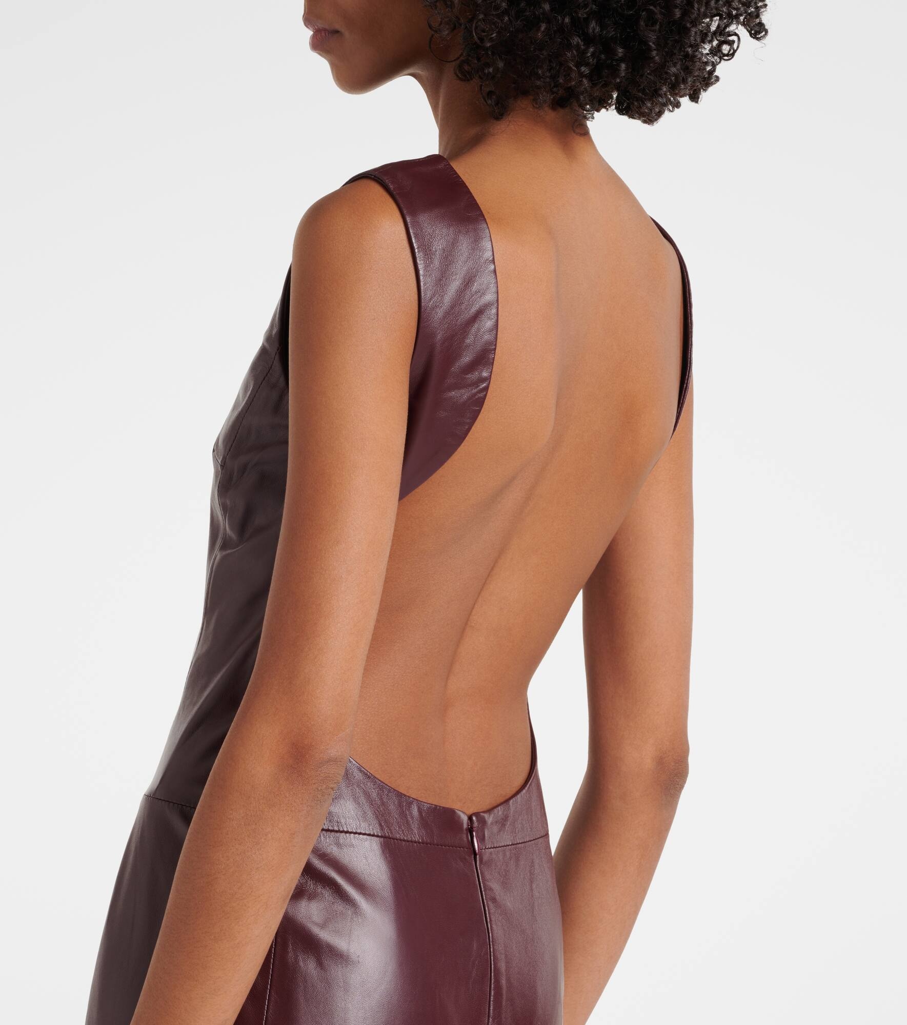 Ellery leather midi dress - 6