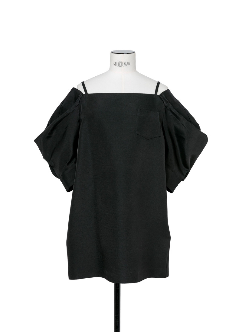 Double-Faced Silk Cotton Pullover 1