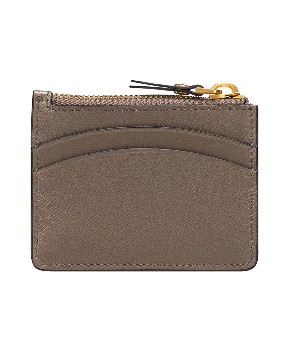 TAUPE MINI ZIP CASE - 2