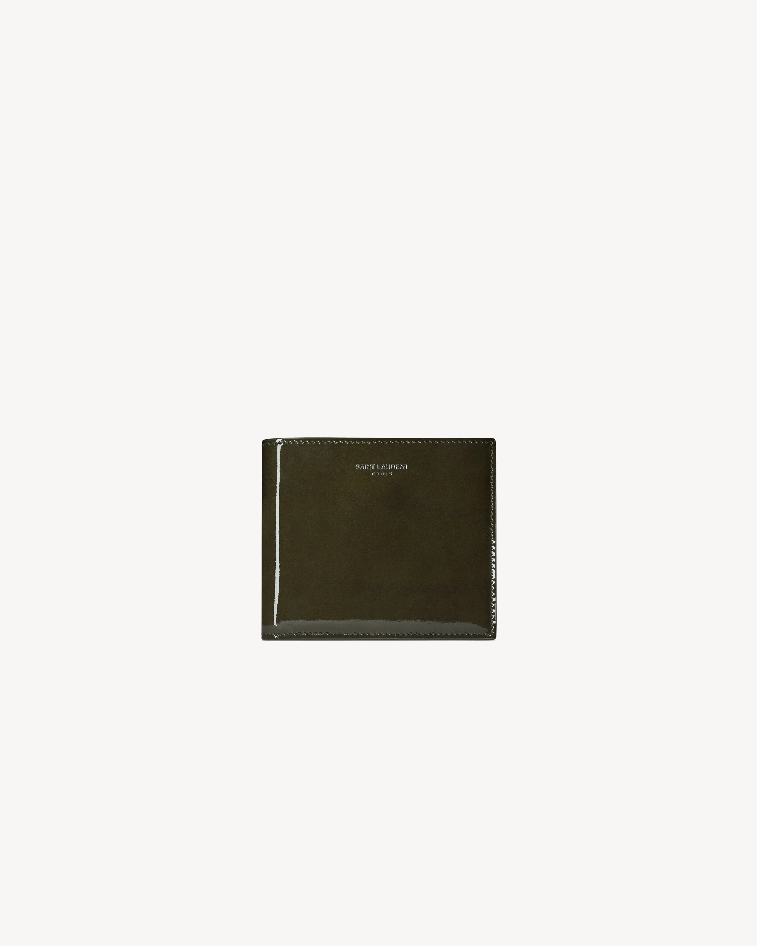 SAINT LAURENT PARIS EAST/WEST WALLET IN PATENT LEATHER - 1