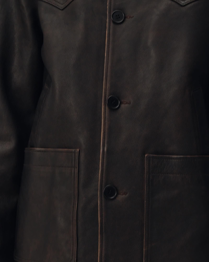 HARTWELL LEATHER COAT 2