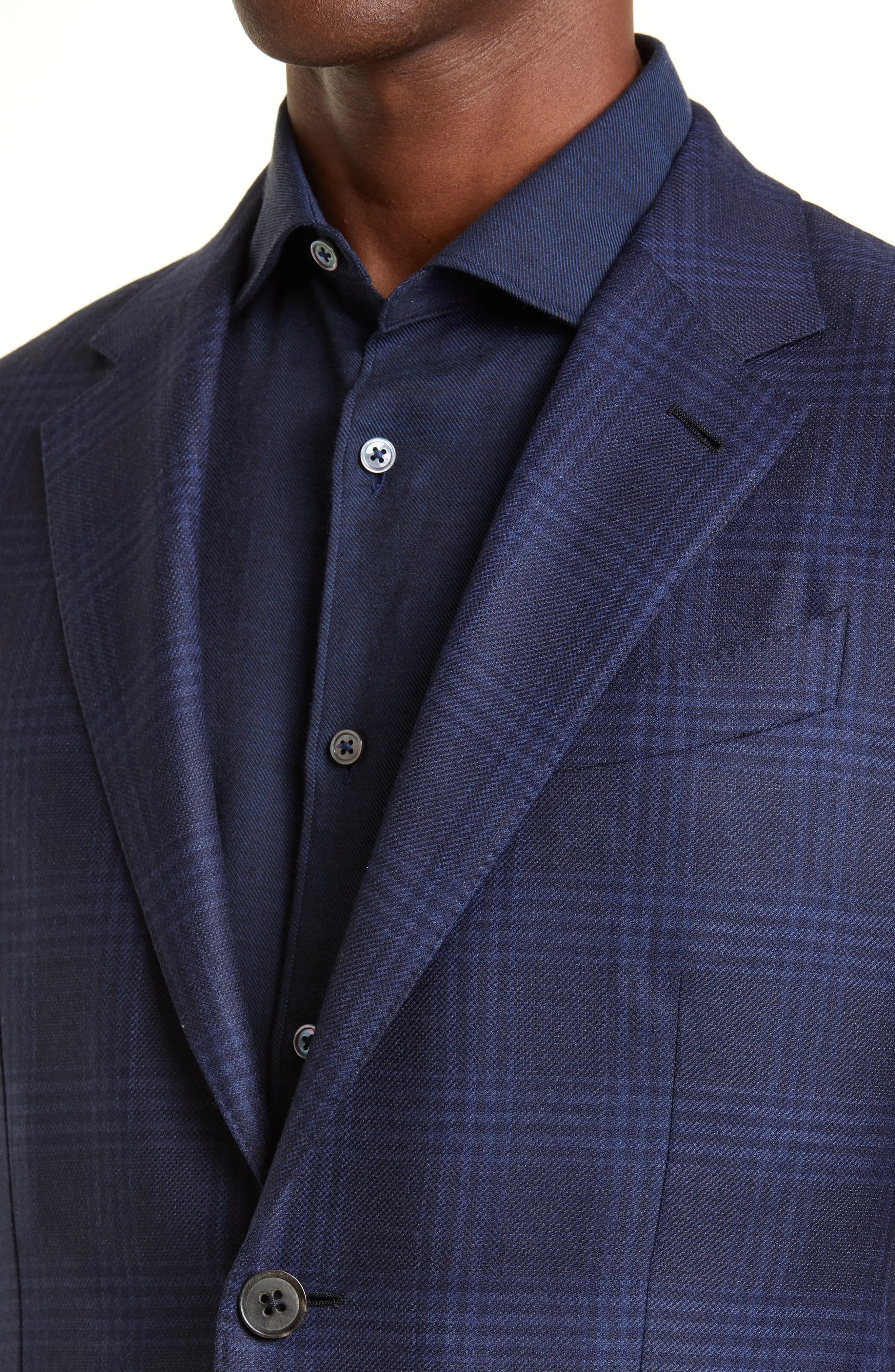 Prince of Wales Plaid Achillfarm Wool Blazer - 4