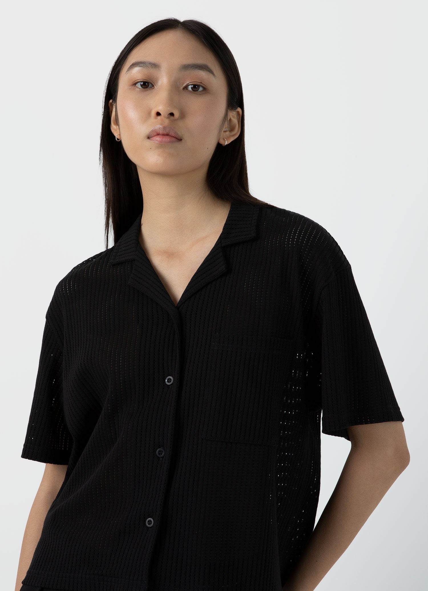 Lace Mesh Shirt - 3
