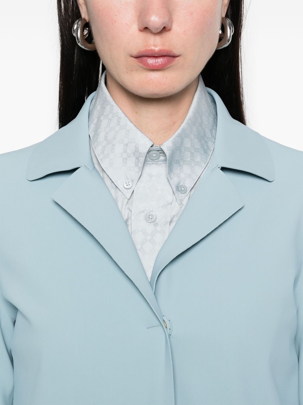 single-breasted coat - 5