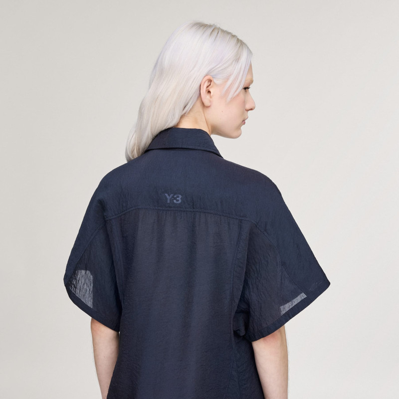 Y-3 SHORT SLEEVE DIP DYE UTILITY OVERSHIRT 7