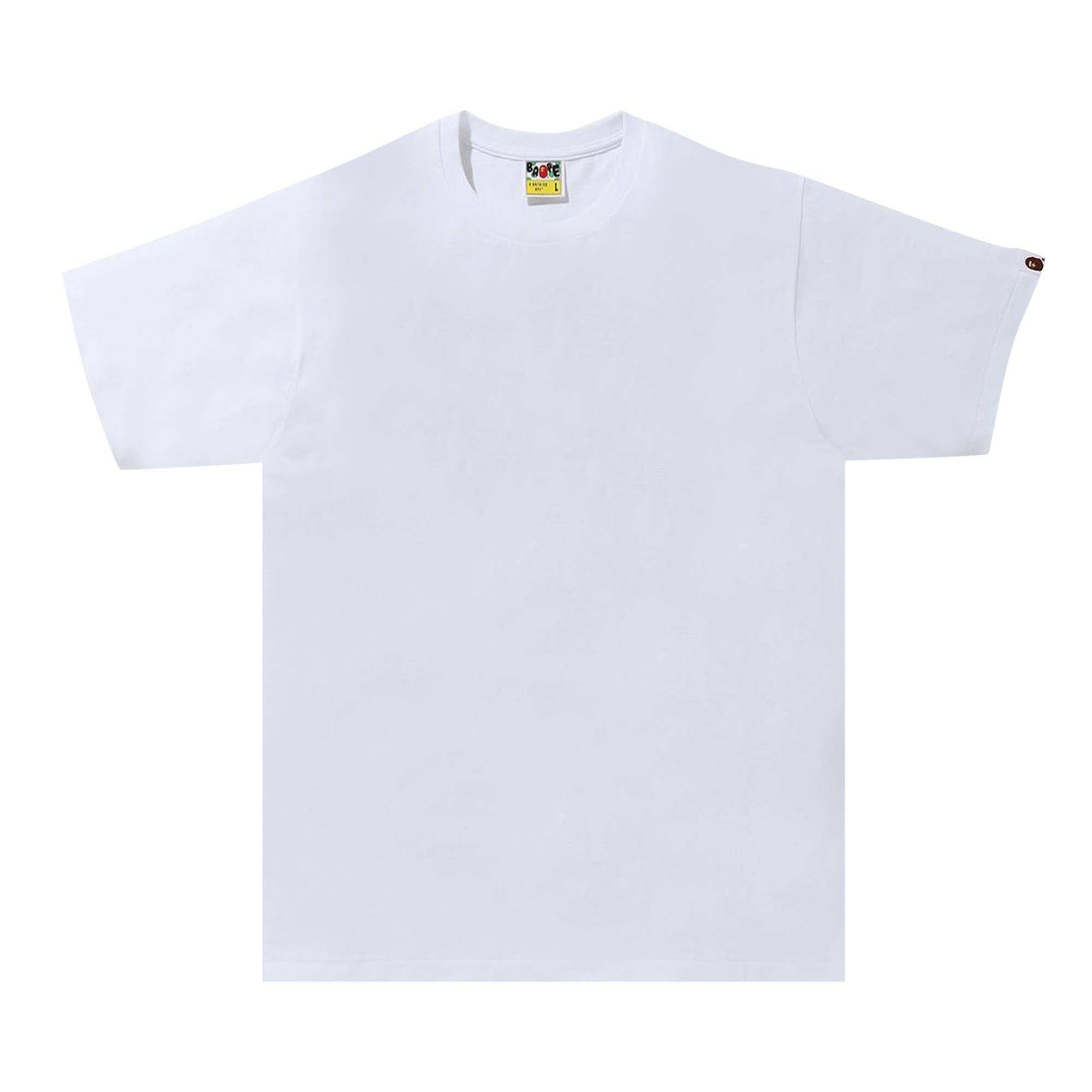 BAPE 1st Camo Wgm Ape Head Overlap Tee 'White' - 1