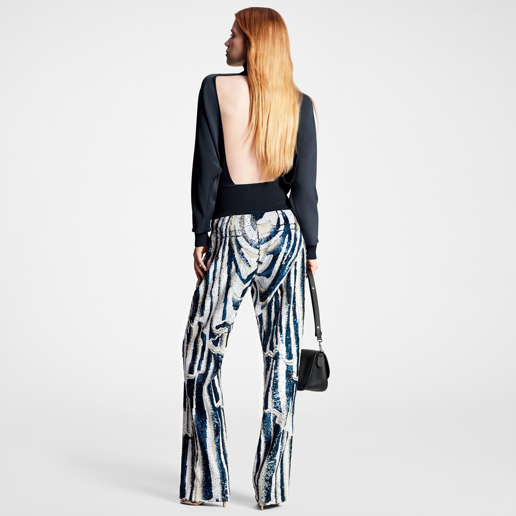 Animal Sequin Pants - 3