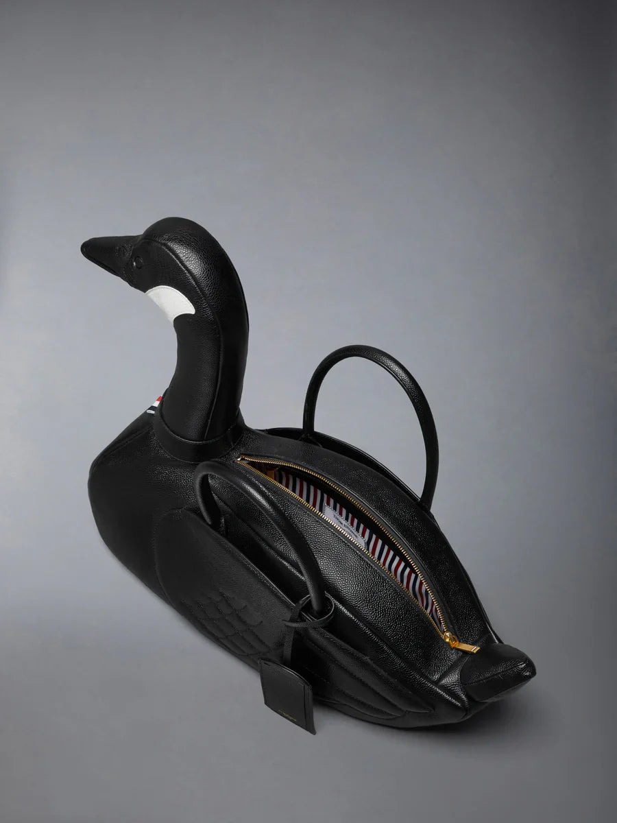 Pebble Grain Goose Bag Men - 5