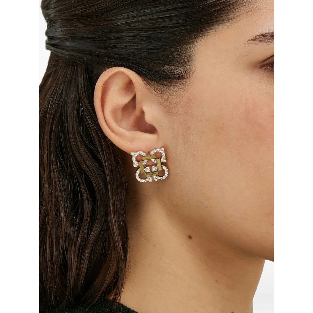 Ferragamo Gold Earrings Women - 2