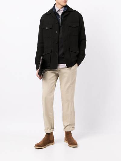 Ralph Lauren button-down shirt jacket outlook