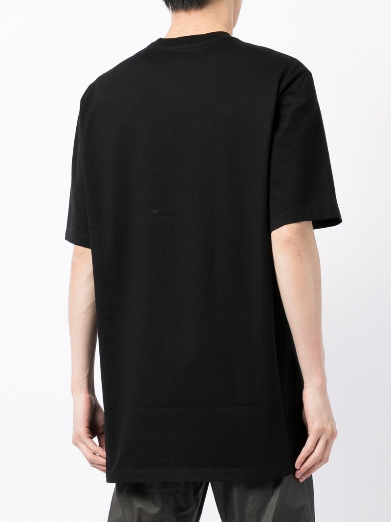 geometric print T-shirt - 4
