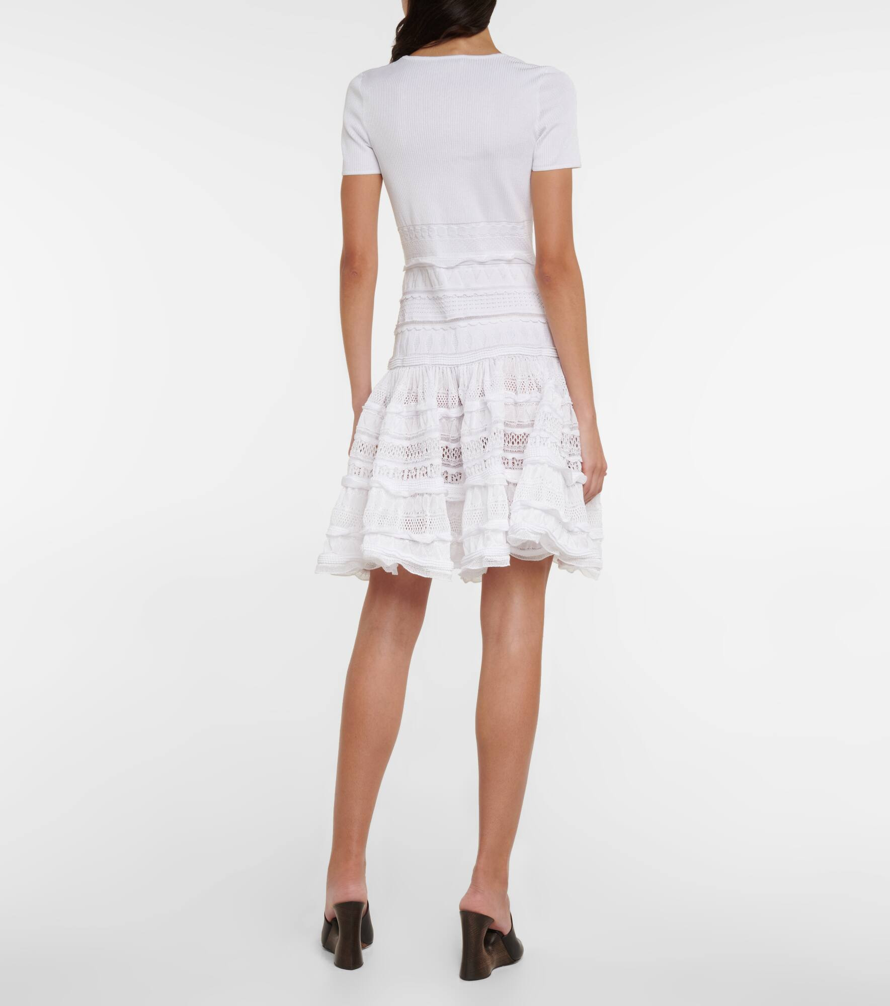 Zipped knit minidress - 3