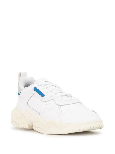 adidas chunky sole lace up trainers outlook