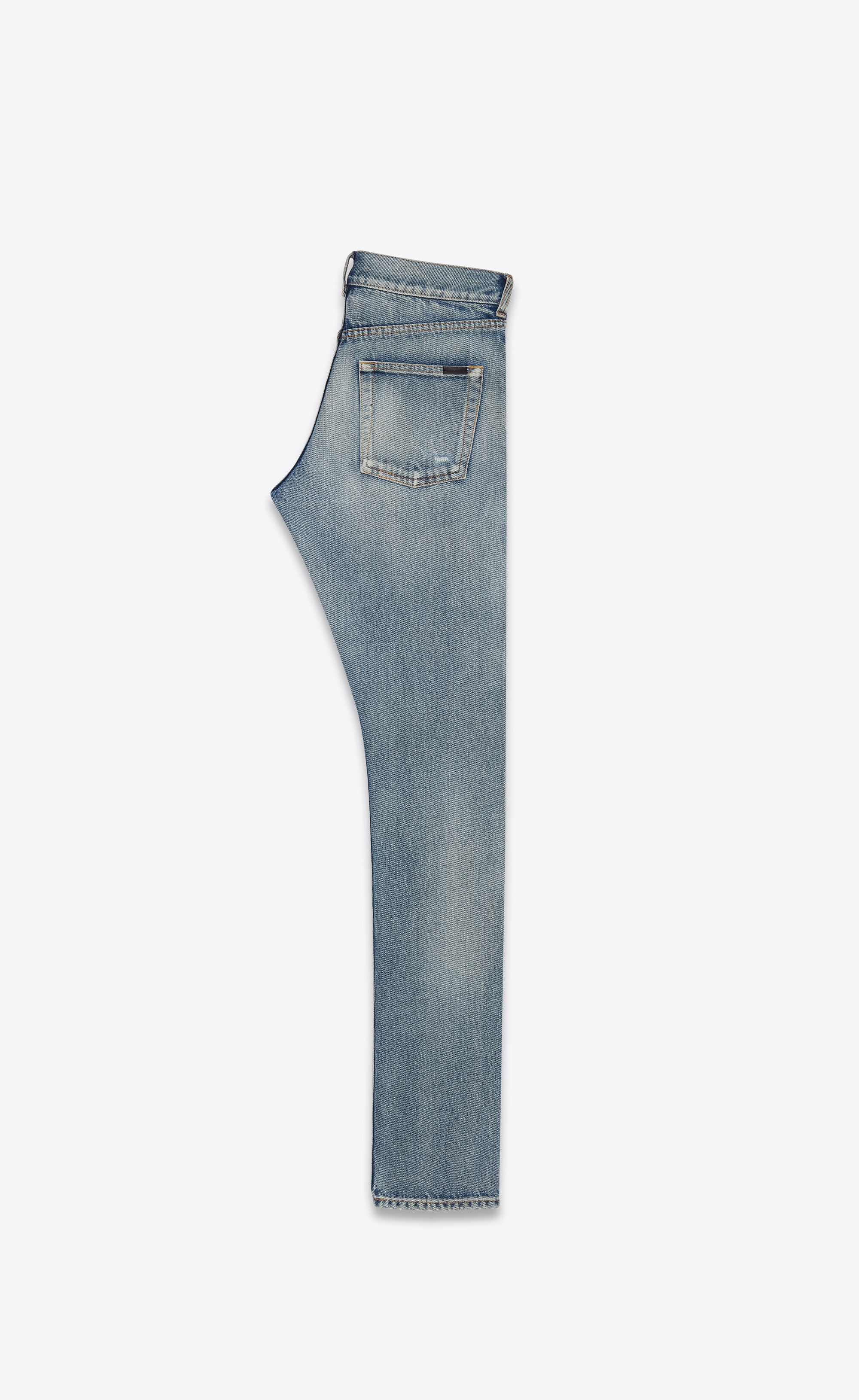 slim-fit jeans in santa monica blue denim - 2