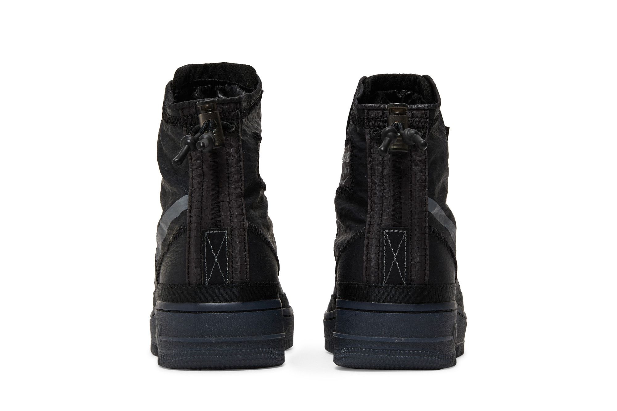 Wmns Air Force 1 High Shell 'Black' - 6