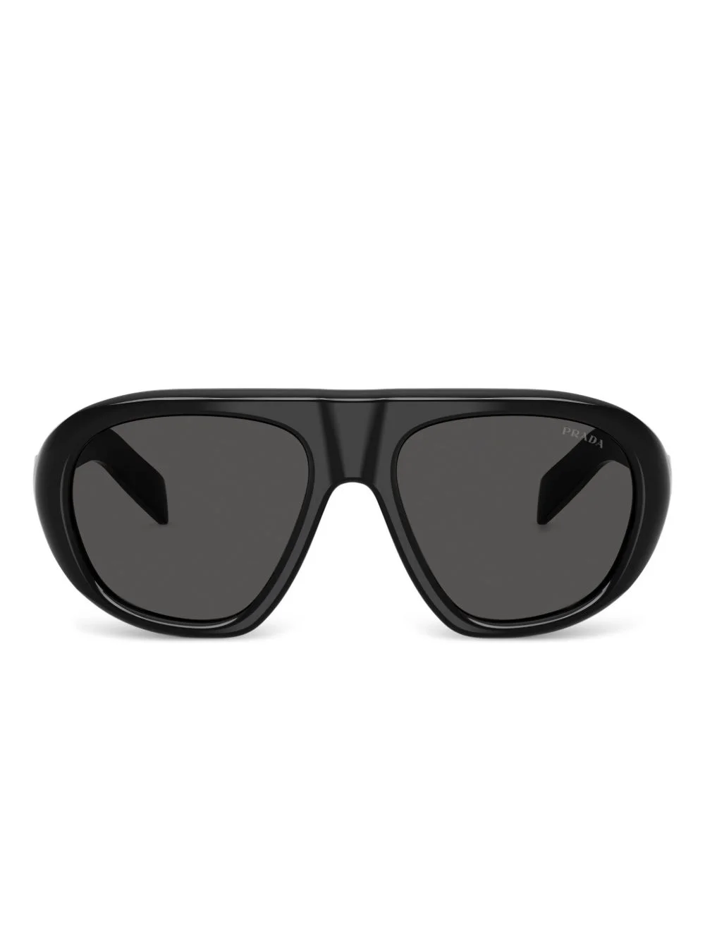 wrap-frame tinted sunglasses - 1