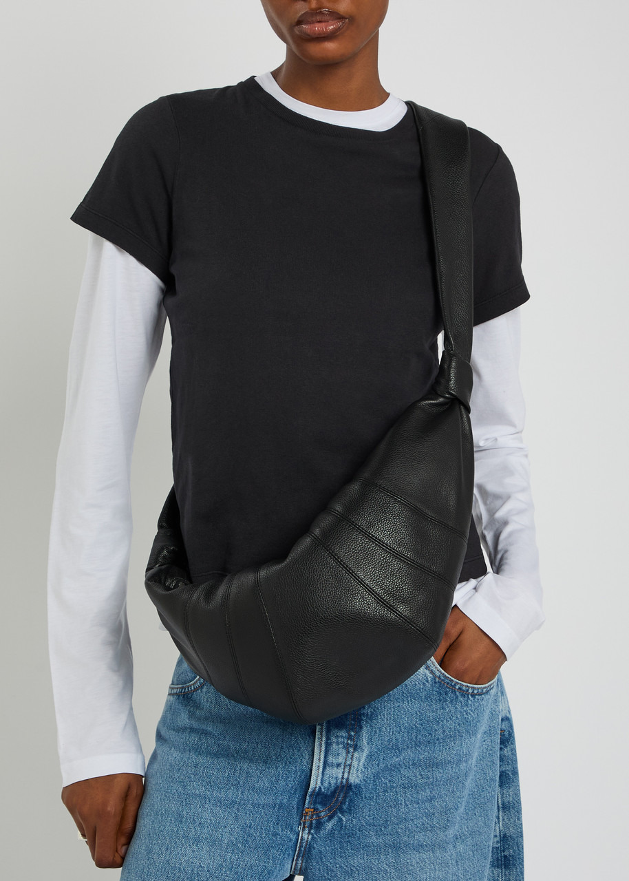 Lemaire Medium Croissant Grained Leather Shoulder bag - 5