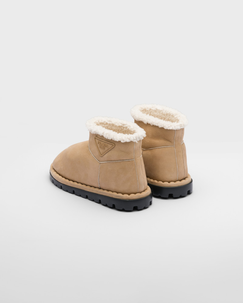 Shearling booties 5