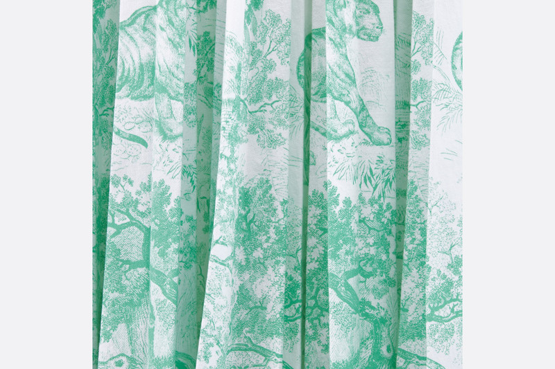 Dioriviera Pleated Mid-Length Skirt 3