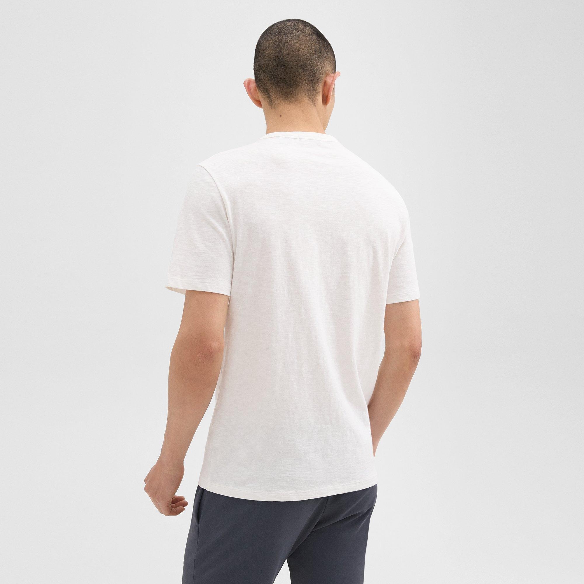 Essential Tee in Cosmos Slub Cotton - 4