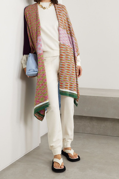 Missoni Striped space-dyed cashmere wrap outlook