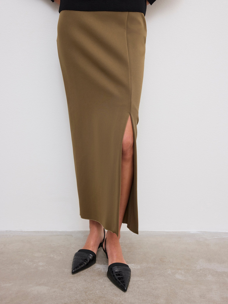 House of Dagmar Fitted Midi Skirt outlook