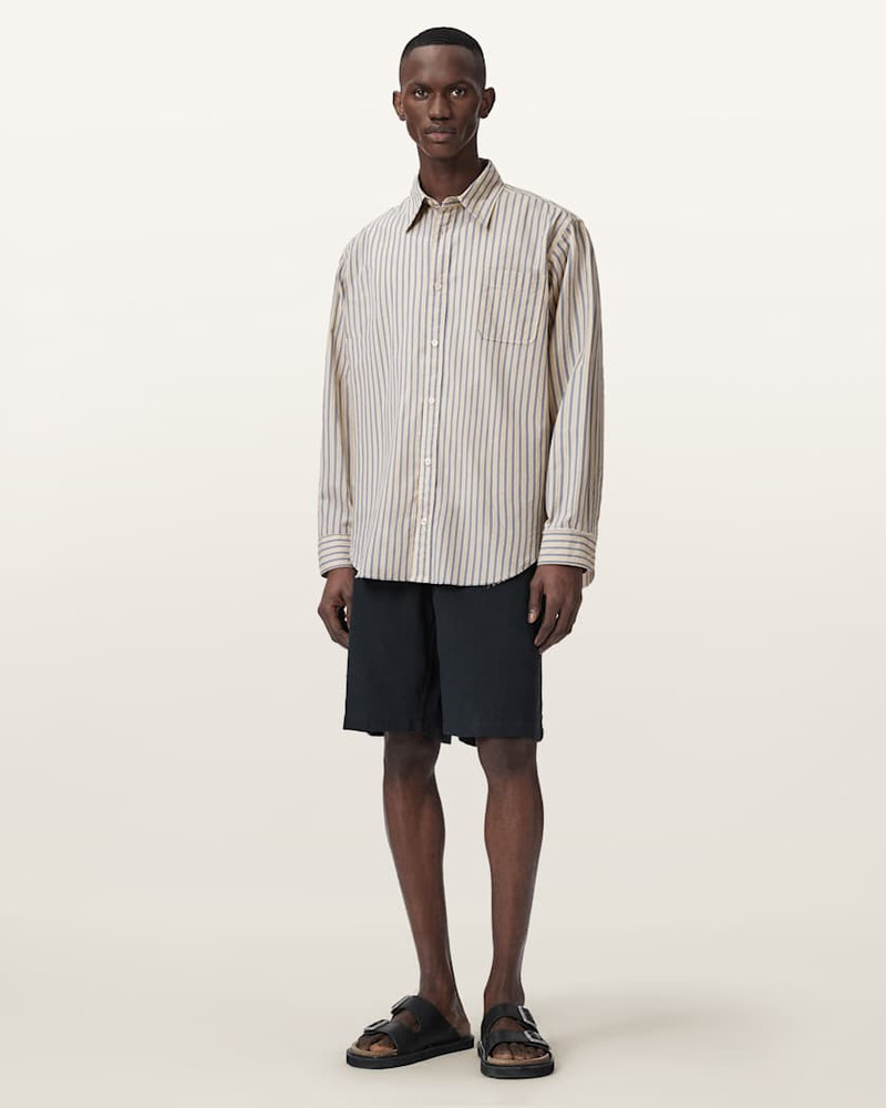 ROMA OVERSIZED LONG SLEEVE STRIPED SHIRT 5