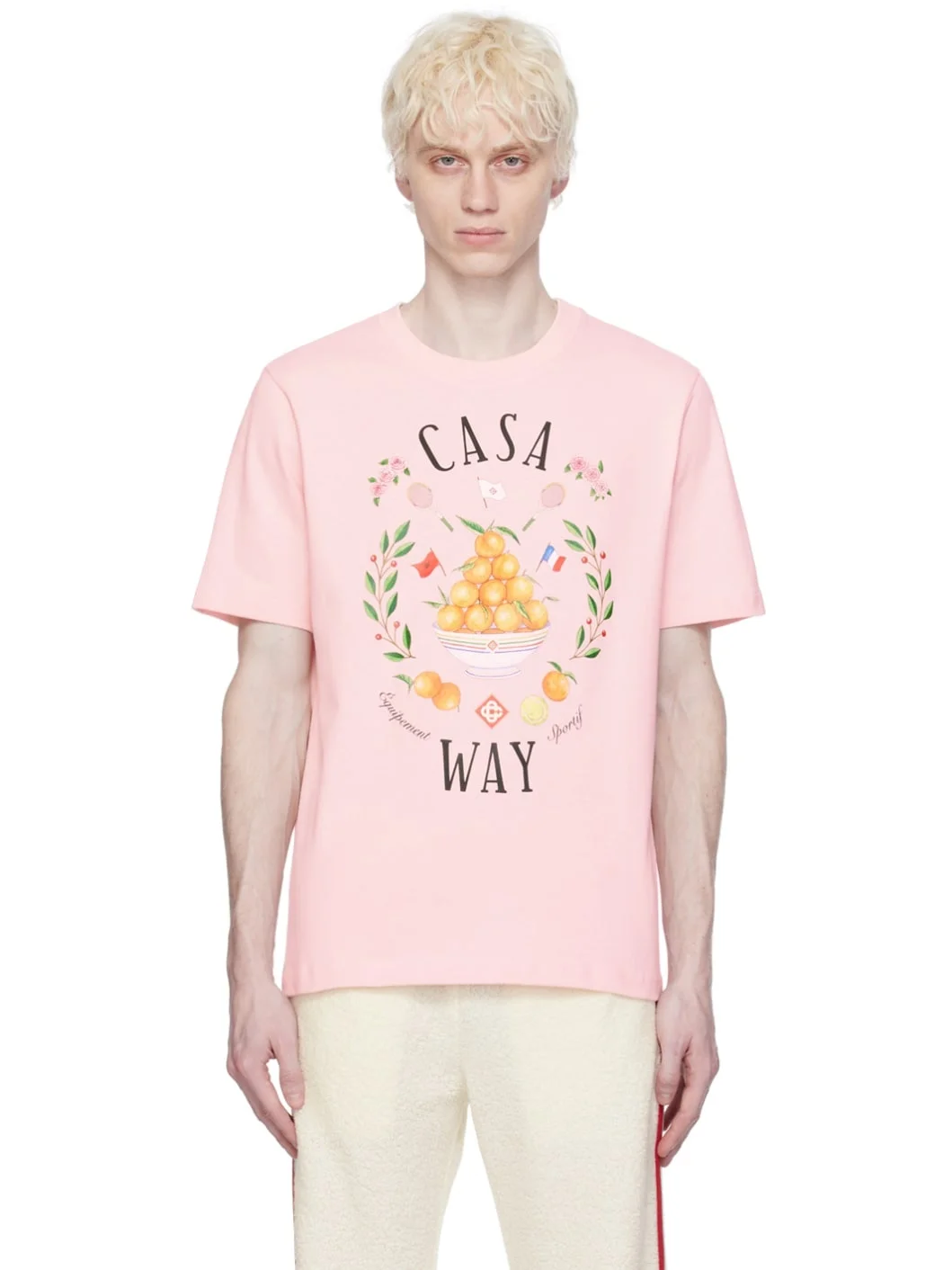 SSENSE Exclusive Pink 'Casa Way' T-Shirt - 1