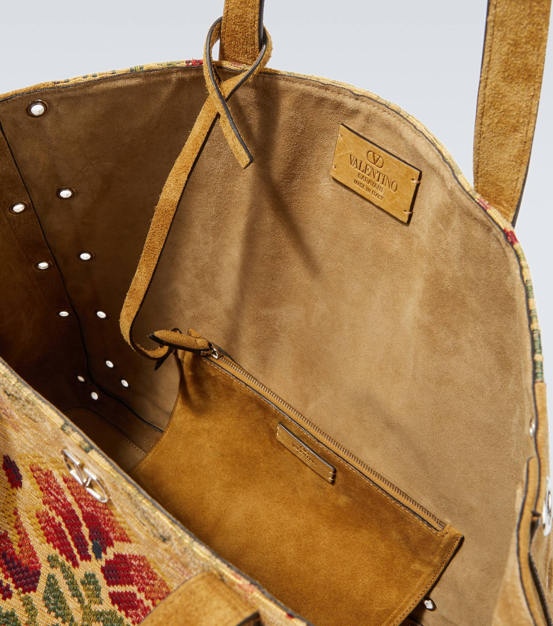 Valentino Garavani Nellcôte floral shopper - 4