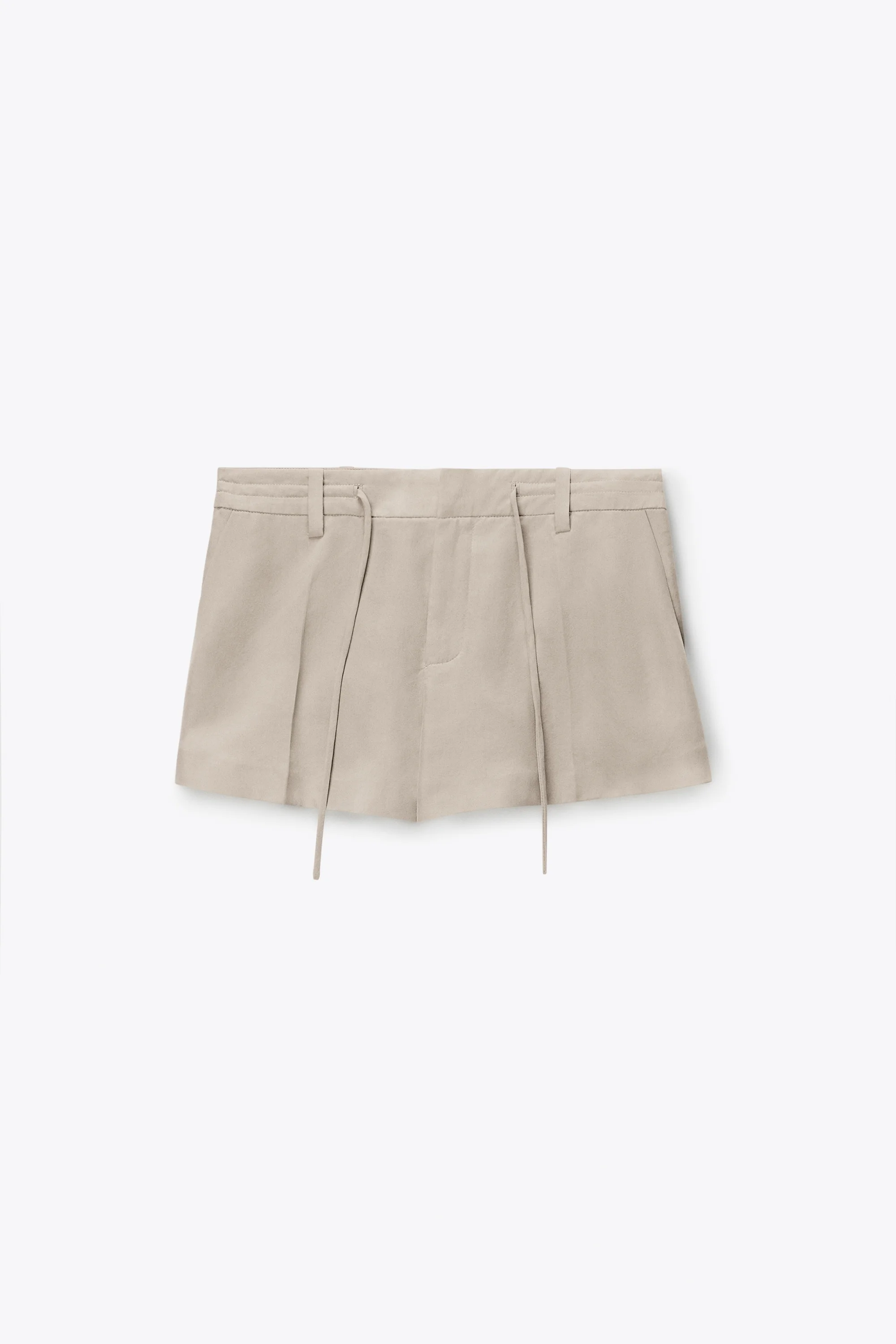 Drawcord Mid-Rise Tailored Short - 1