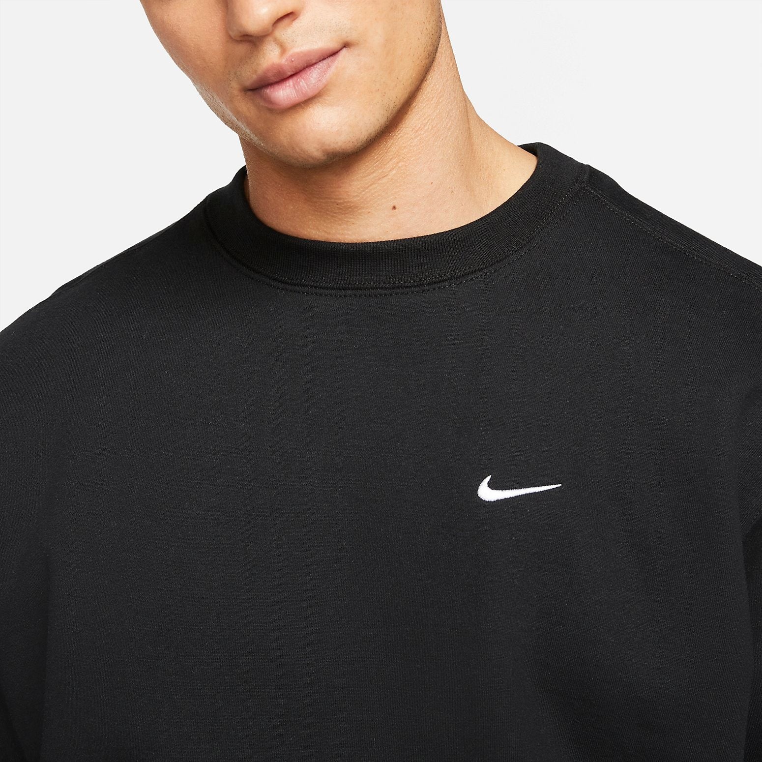 Nike Lab Nrg Fleece Crew Round Neck Pullover 'Black' CQ4004-010 - 2
