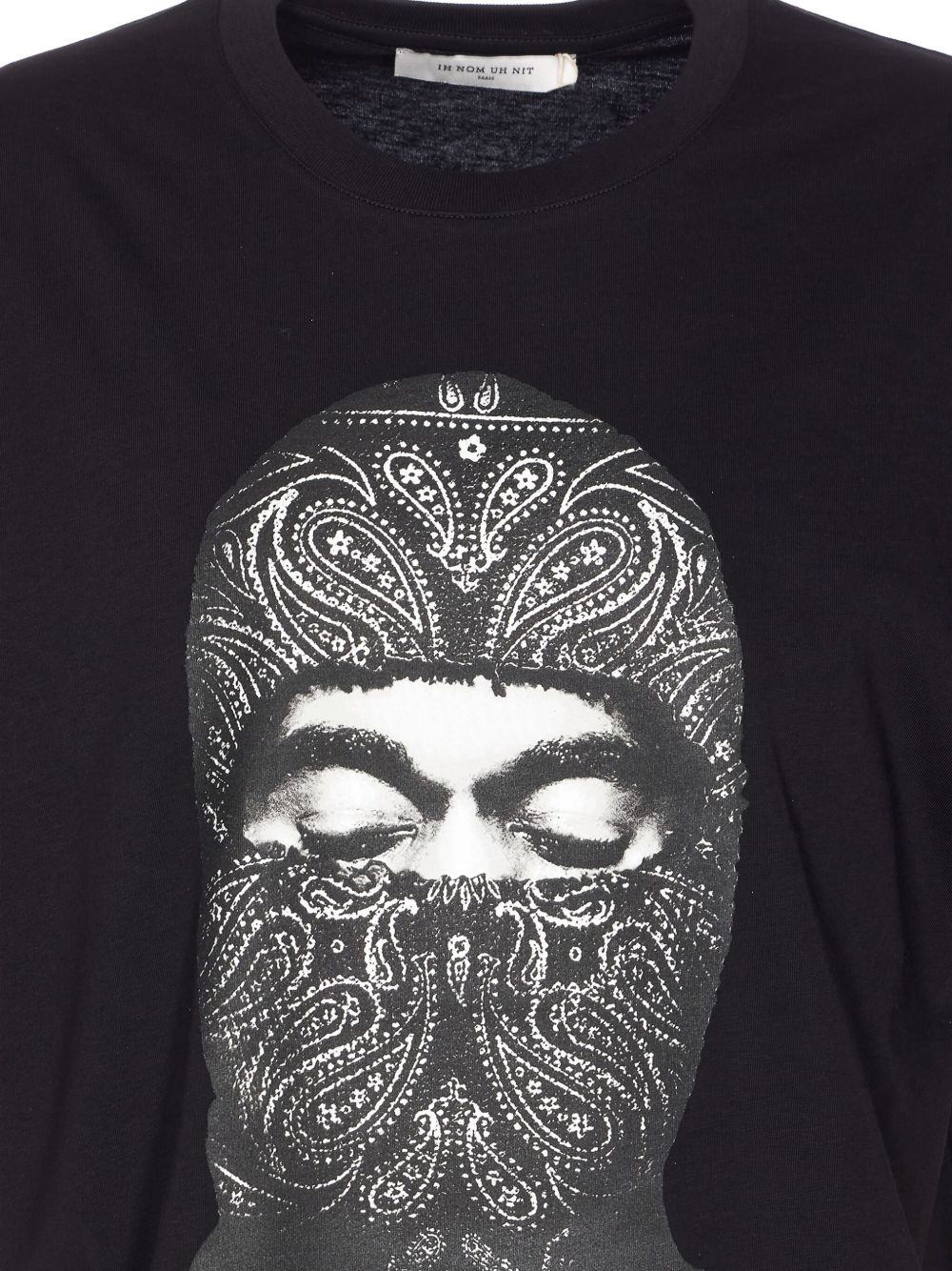 paisley-print crew-neck T-shirt - 4