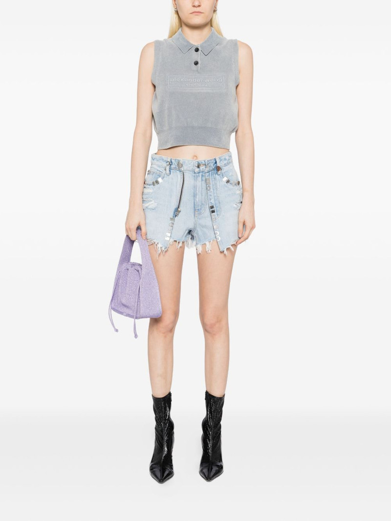 Alexander Wang double-layer skort outlook