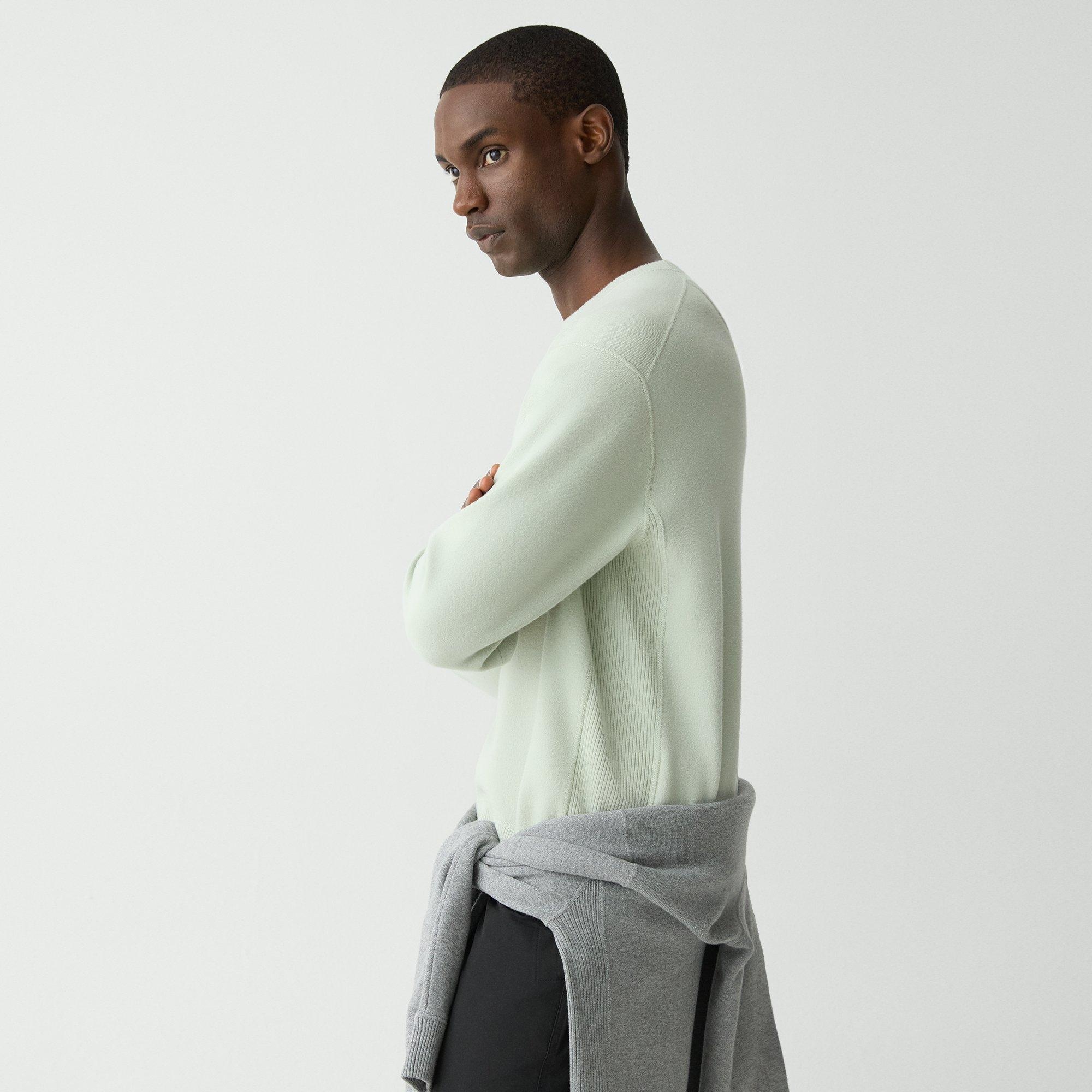 Relaxed Crewneck Sweatshirt in Light Bilen - 3