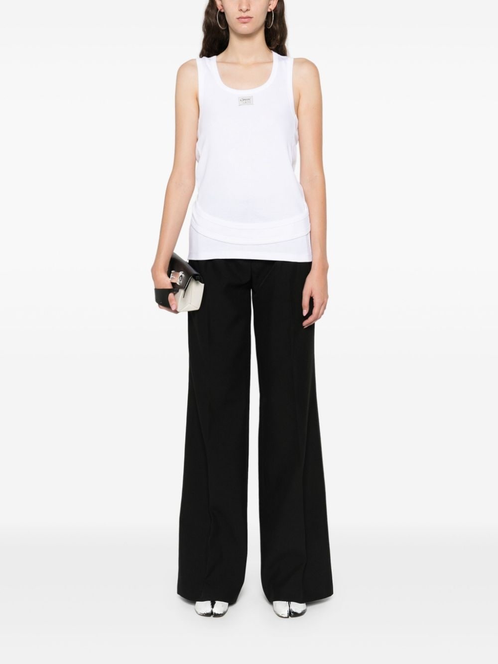 open-back tank top - 2