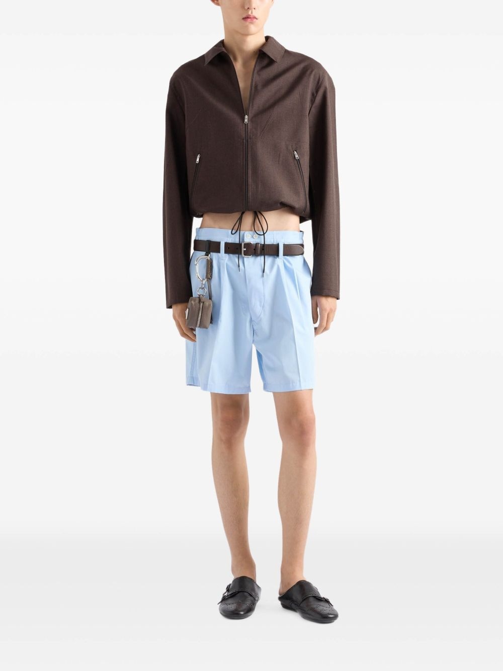 poplin shorts - 2
