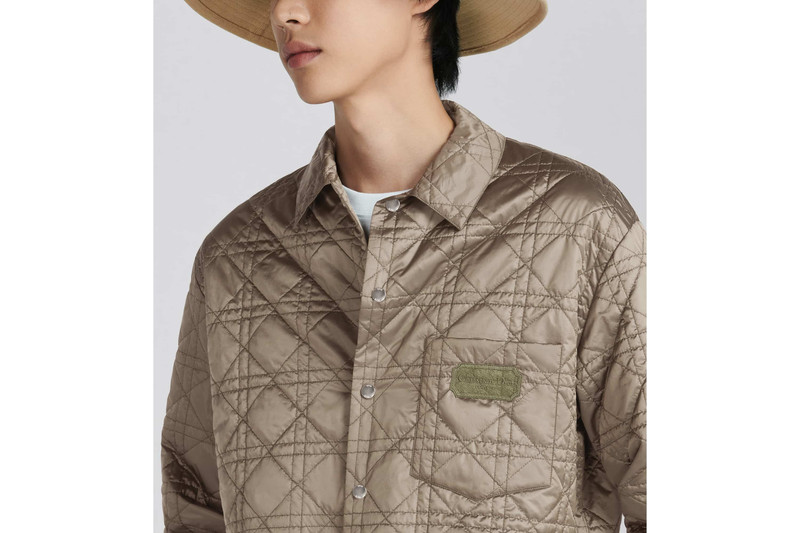 Cannage Quilted Overshirt 7