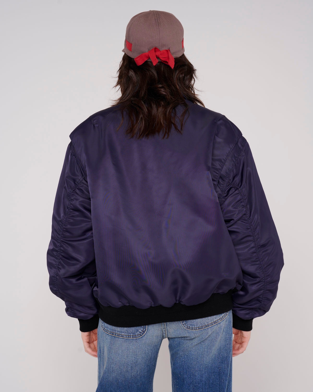 3D Flight Jacket - Navy - 7