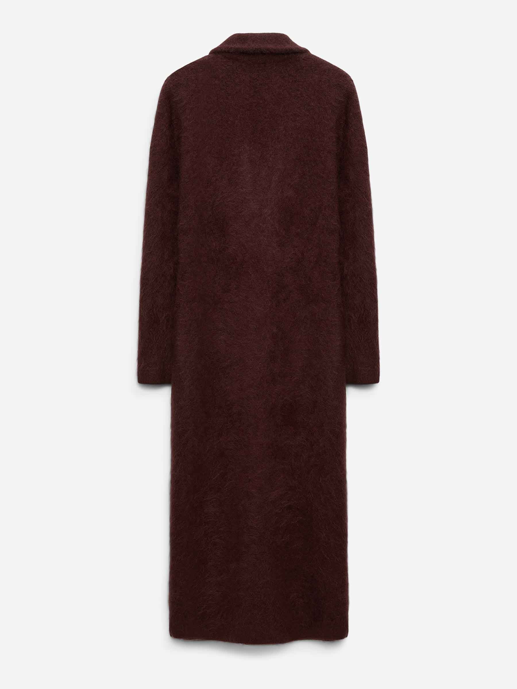 LONG FLUFFY COAT - 3