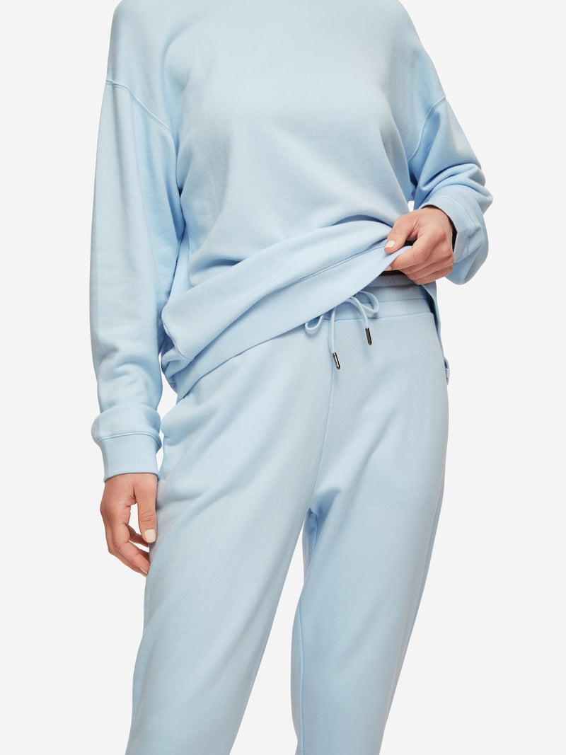 Women's Sweatpants Quinn Cotton Modal Stretch Blue - 5