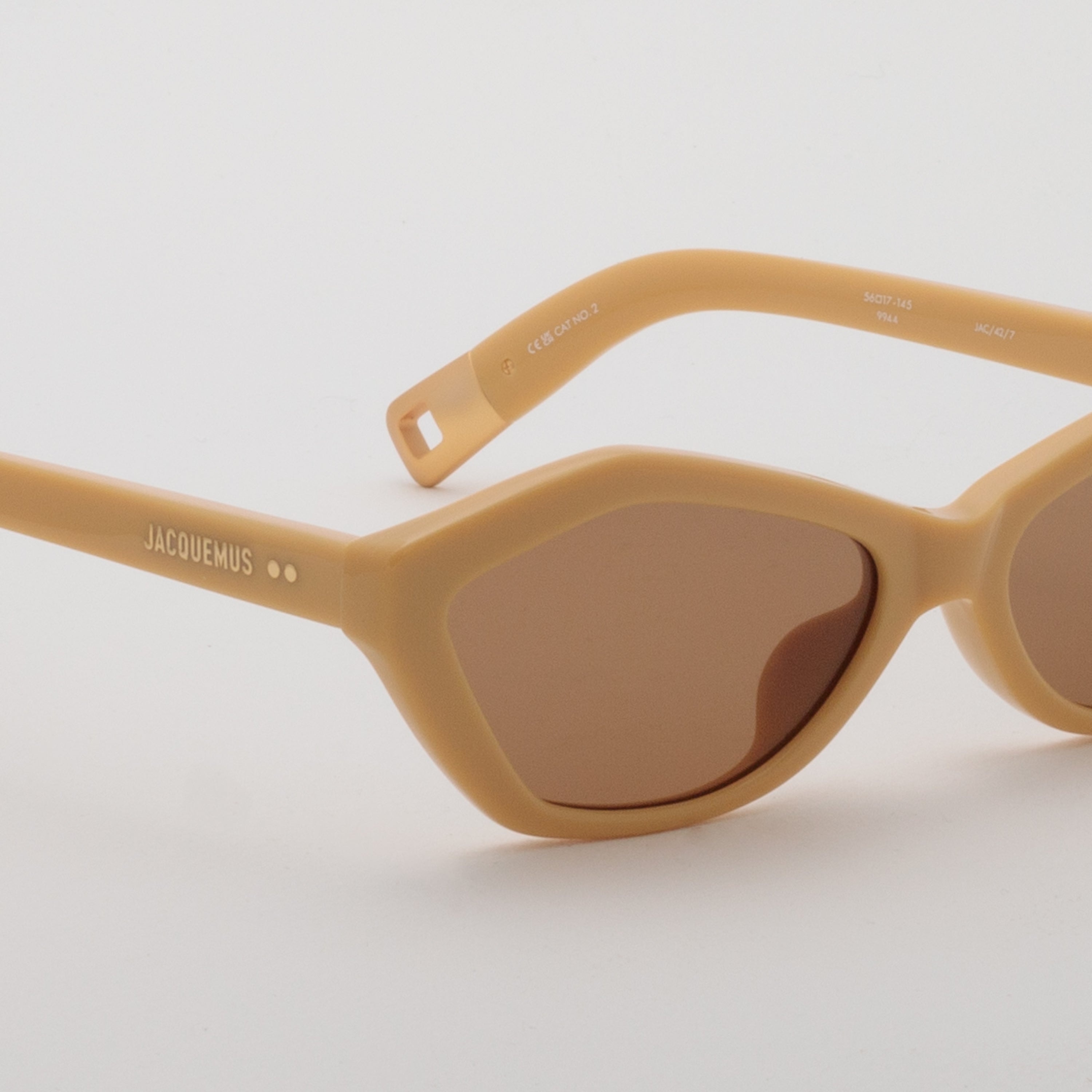 Bambino Angular Sunglasses in Banana - 3