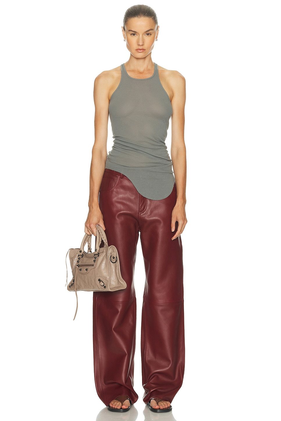 Bonnie Leather Pant - 5