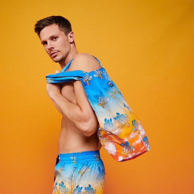 Unisex Tote Bag Ronde des Tortues Sunset - Vilebrequin x The Beach Boys - 5