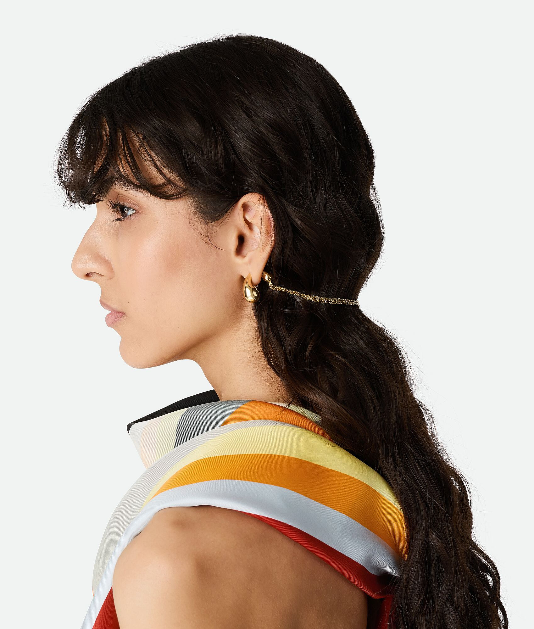 Mini Drop Chain Earrings - 2
