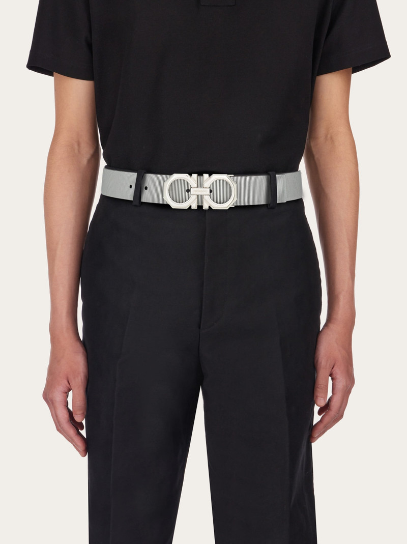 Reversible and adjustable Gancini belt 4