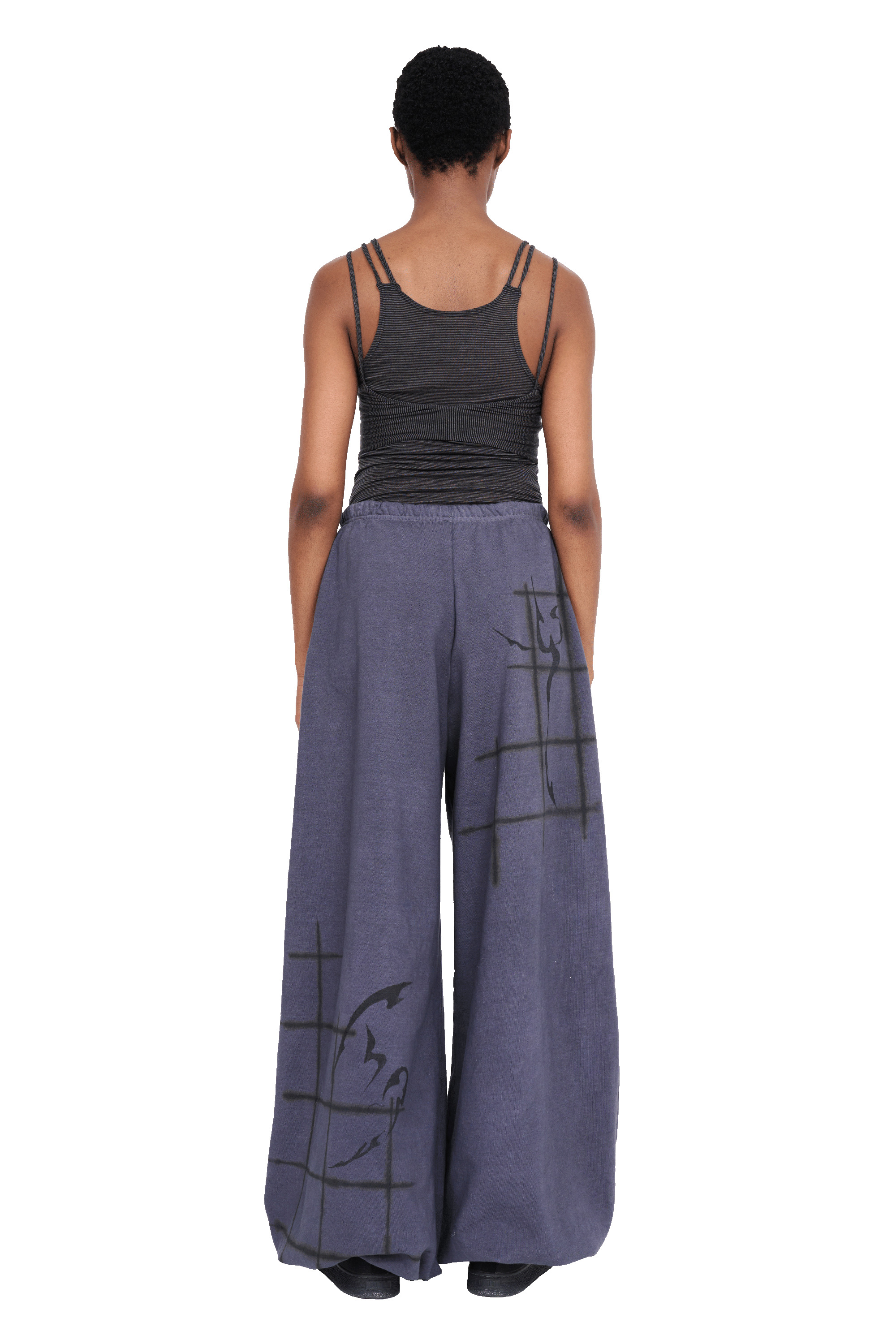CHARCOAL BALLOON SWEATPANT - 5